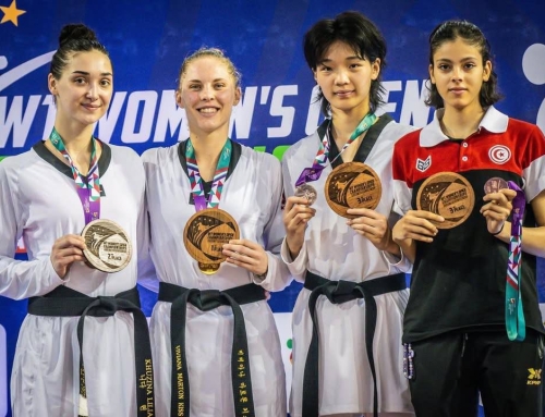 Российская спортсменка завоевала серебро на Открытом чемпионате мира среди женщин по тхэквондо (ВТФ)