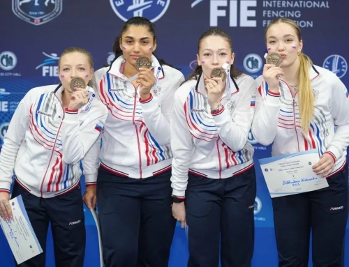 Российские саблистки выиграли юниорское первенство Европы! 